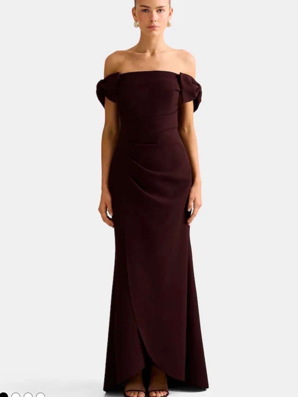 NWT Ever New Purple Kalee Bow Wrap Skirt Dress, 6